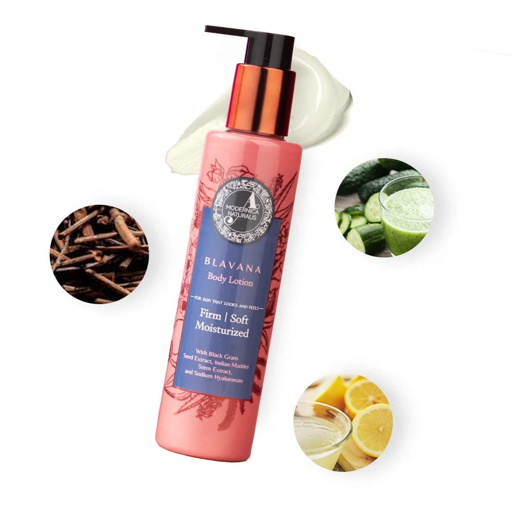 Blavana Body Lotion - Moisturizes, Softens, Firms Dry, Aging, Crepey Skin - Revolutionary Formula with Black Gram - Best Body Lotion for Mature Body Skin - With Clinically Proven Ingredients - Image 6
