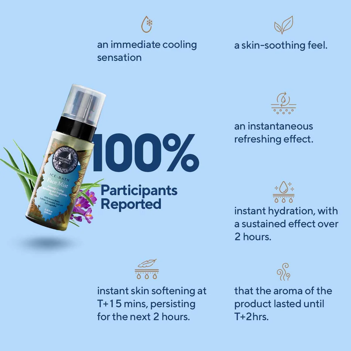 Ice-Bath Face Mist - Instantly Refreshes, Boosts Hydration, Gives a Glow - Image 4