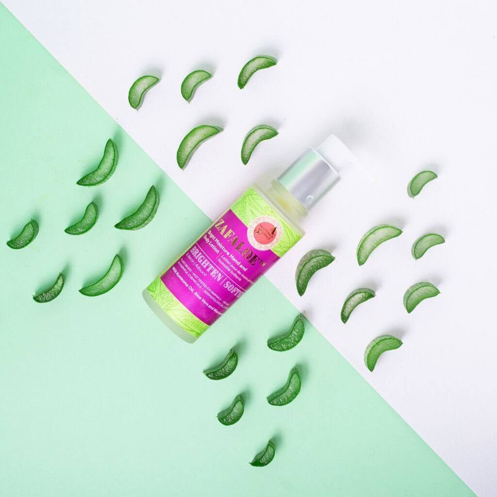 Zafaloe Bright Moisture Hand and Body Lotion - Image 3