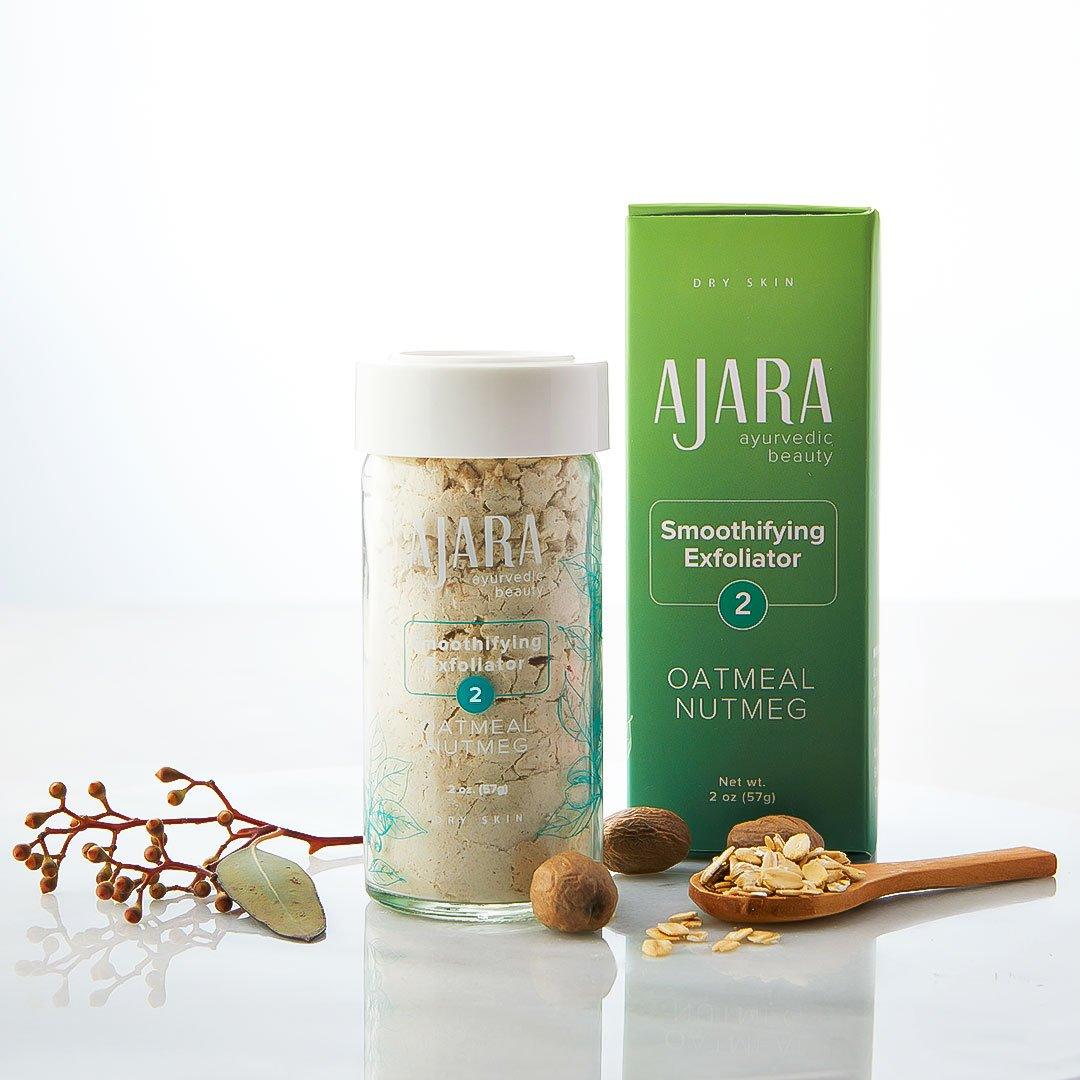 Oatmeal Nutmeg Smoothifying Exfoliator (For Dry/Vata Skin) - Image 3