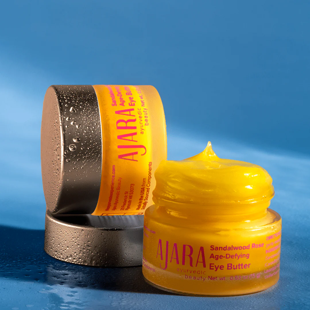 Ajara Sandalwood Rose Age Defying Night-Time Eye Butter - Along With Ghee, Sandalwood and Other Natural Ingredients - Image 2