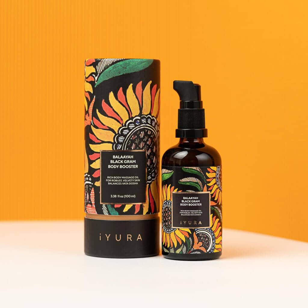 Balaayah Black Gram Body Booster - Bestselling Body Oil - With Black Gram, Sesame Seed, More - Image 2