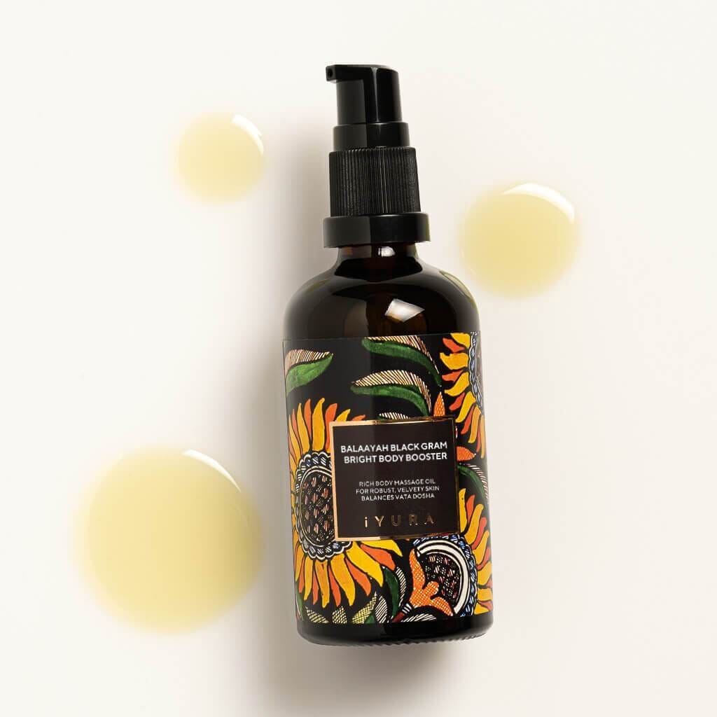 iYURA - Balaayah Black Gram Bright Body Booster - Bestselling Firming Body Oil for Mature, Aging Skin - Image 6