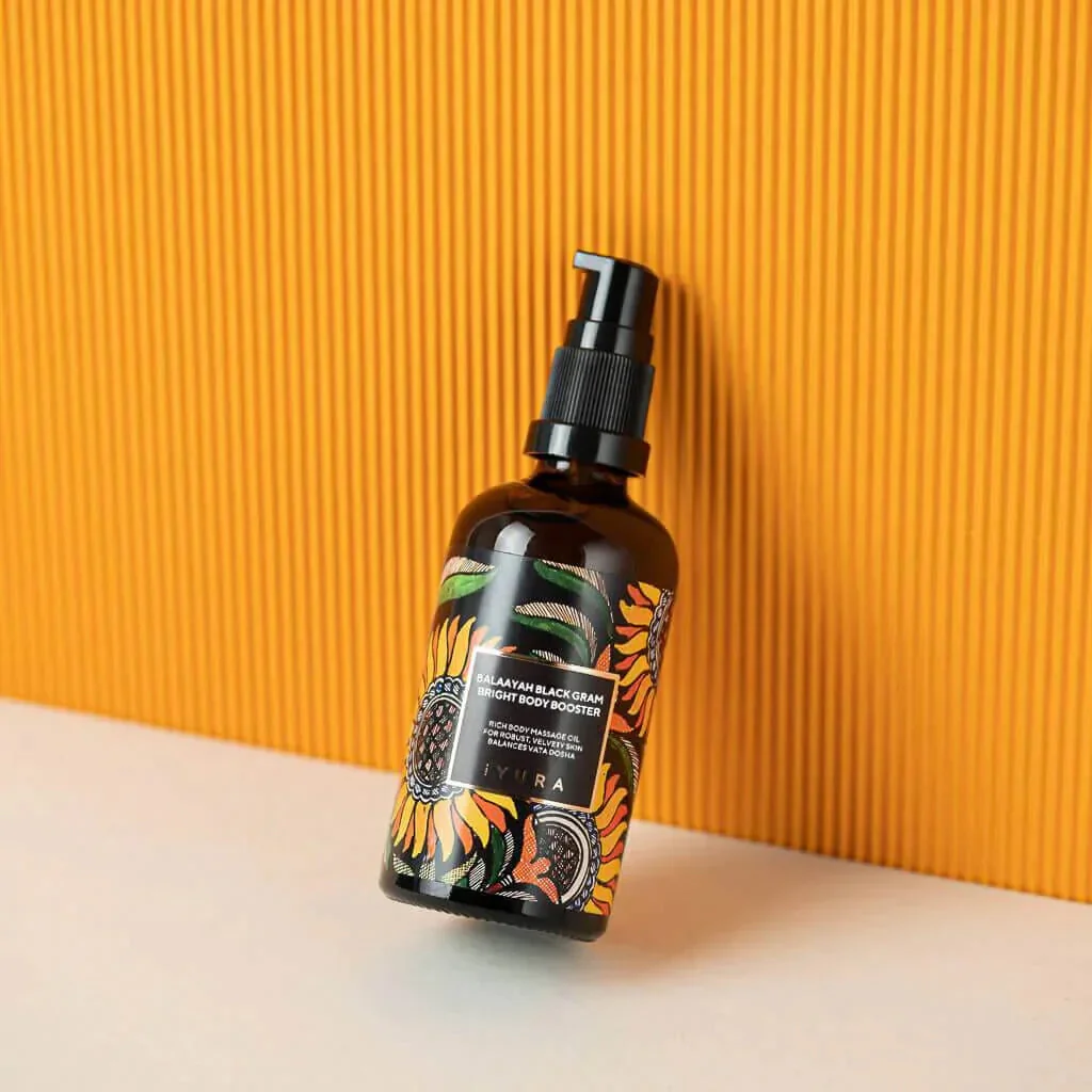 iYURA - Balaayah Black Gram Bright Body Booster - Bestselling Firming Body Oil for Mature, Aging Skin - Image 8