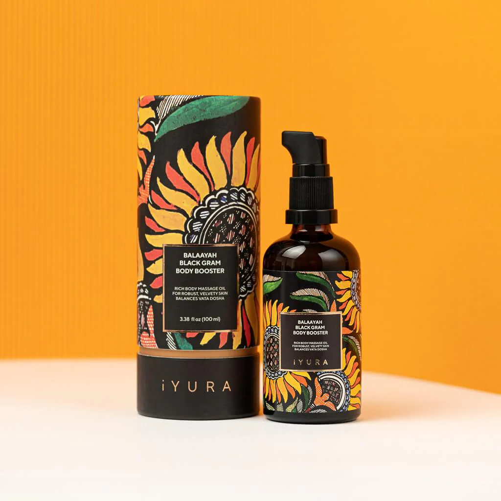 Black Gram Face & Body Duo - iYURA - Ayurvedic Moisturizers for Dry, Aging & Mature Skin - Image 3
