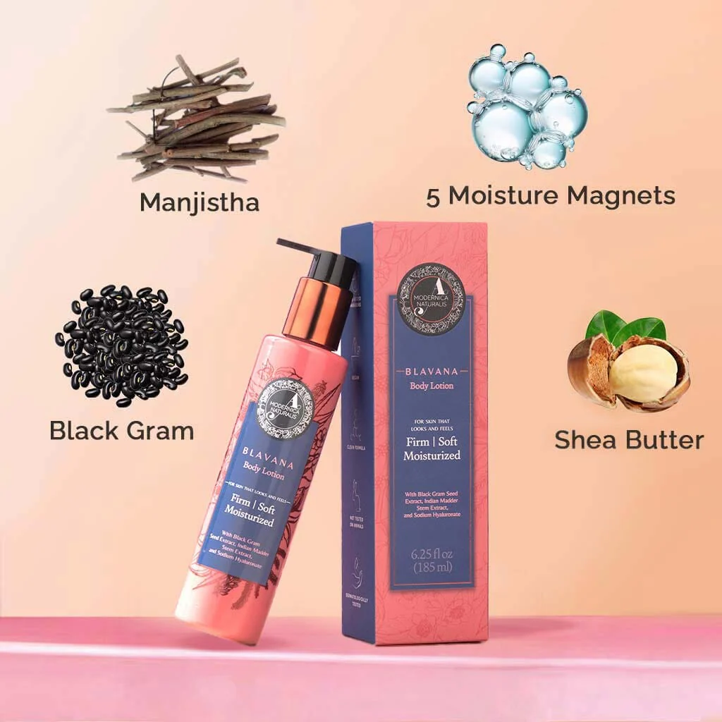 Blavana Body Lotion – For Visibly Saggy, Mature, Aging Skin - Along with Black Gram & Other Ayurvedic Ingredients - Image 3