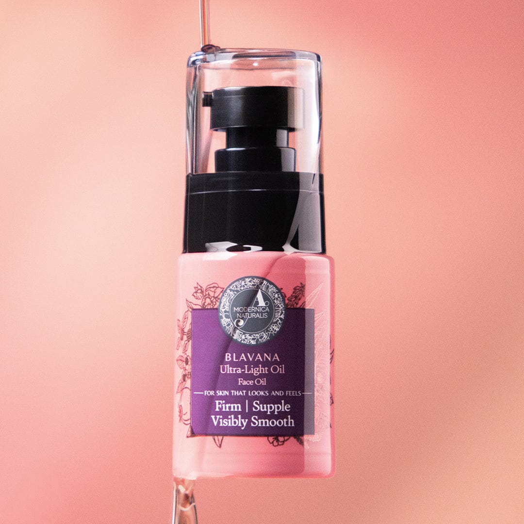 Blavana Ultra-Light Face Oil - To Moisturize, Soften, Firm Dry, Aging, Crepey Skin - Revolutionary Formula with Black Gram – Best Face Oil for Firm, Supple and Smooth Looking Skin
