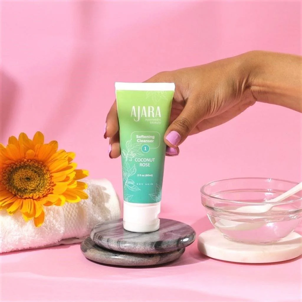 Coconut Rose Softening Cleanser - For Dry, Mature Skin - Leaves Skin Feeling Clean, Refreshed and Moisturized - Image 6