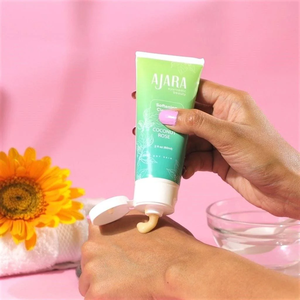 Coconut Rose Softening Cleanser - For Dry, Mature Skin - Leaves Skin Feeling Clean, Refreshed and Moisturized - Image 7
