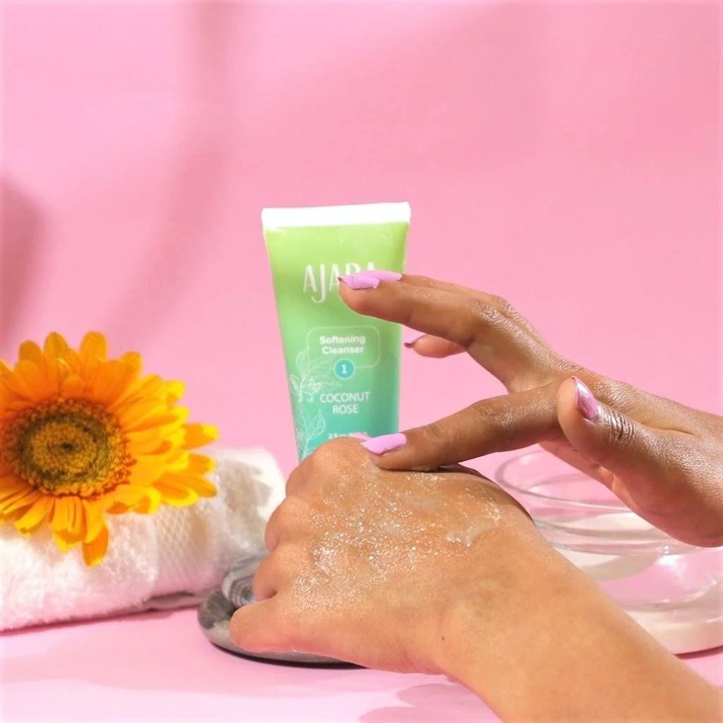 Coconut Rose Softening Cleanser - For Dry, Mature Skin - Leaves Skin Feeling Clean, Refreshed and Moisturized - Image 8
