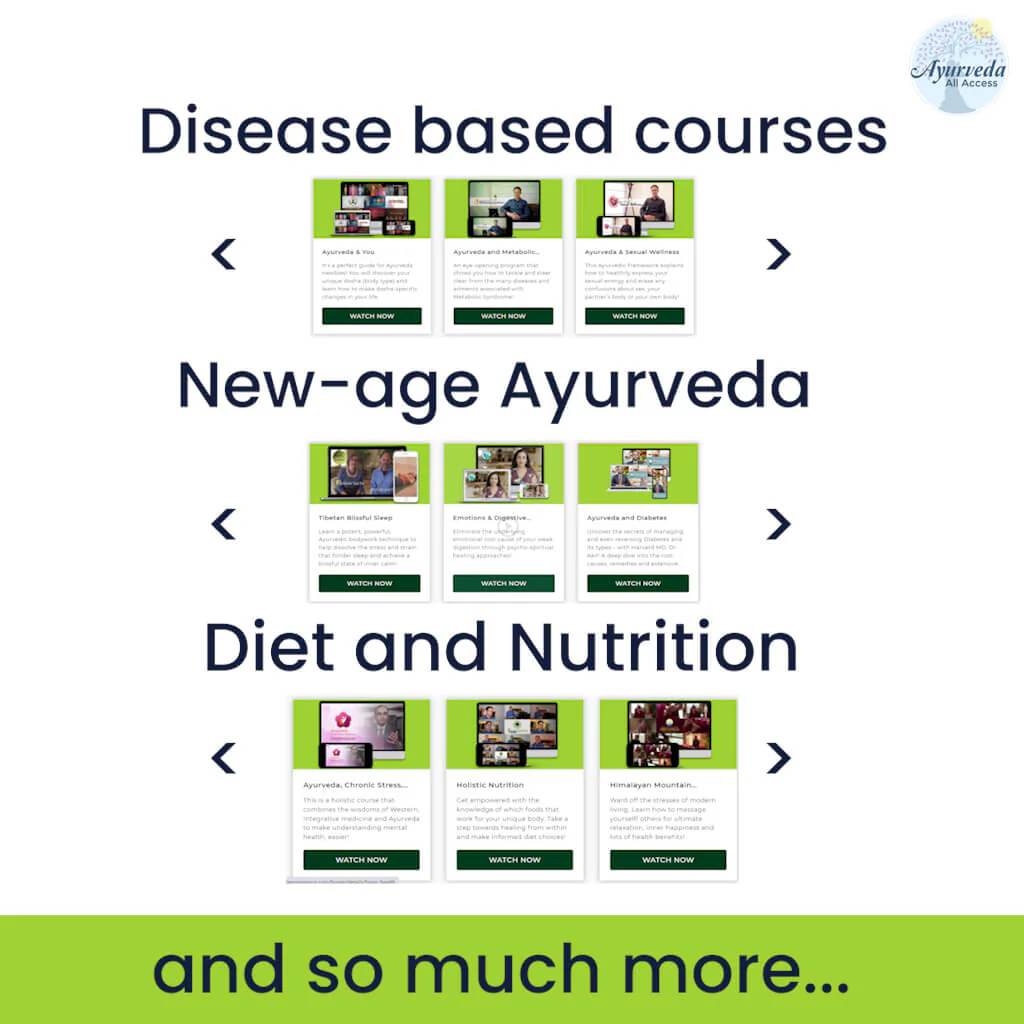 Ayurveda All Access - Yearly Subscription to All Ayurveda Video Courses - Image 5