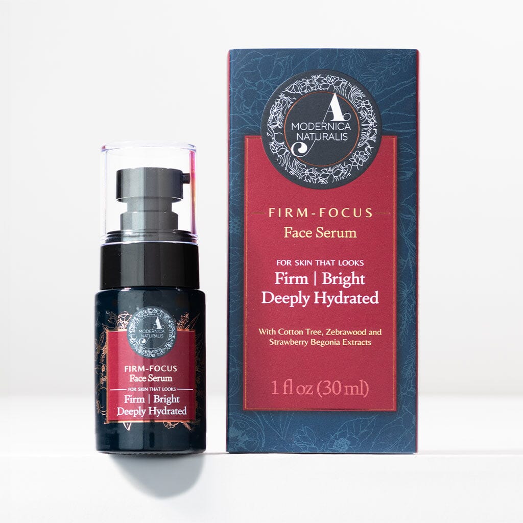 Firm-Focus Face Serum - Firms, Brightens, Hydrates Aging, Crepey Skin - Focused-Firming Formula with Cotton Tree, Zebrawood, Strawberry Begonia - Best Face Serum for Loose, Saggy Facial Skin - With Clinically Tested Ingredient Combinations - Image 3
