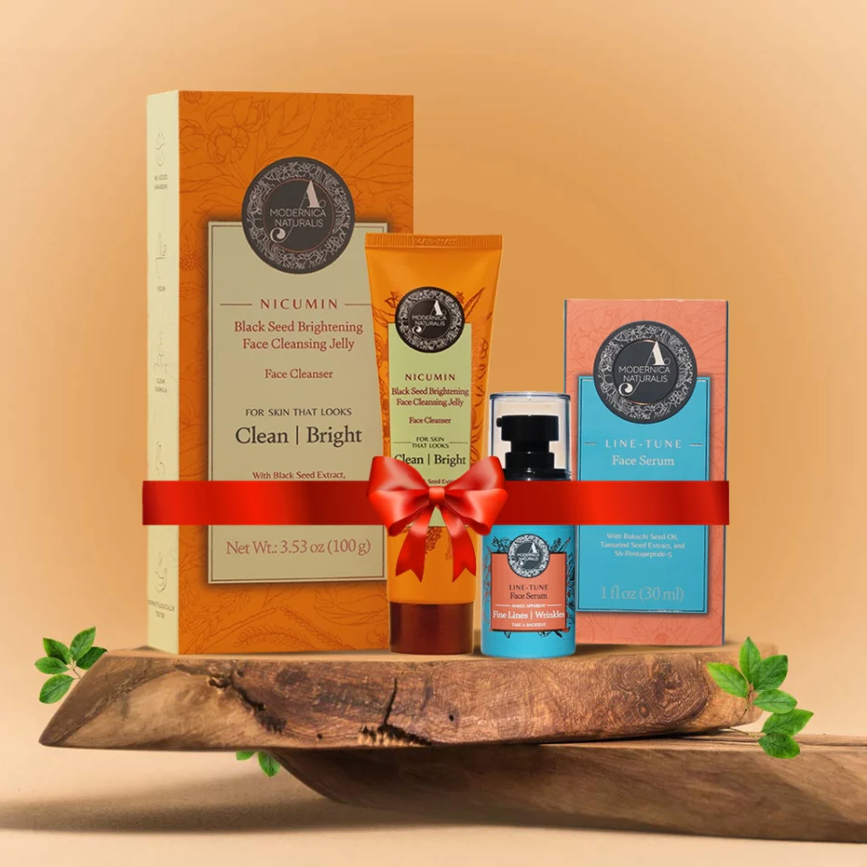 FREE SEASON OF AYURVEDA GIFT: Smooth and Soothe Duo - Full-Sizes of Nicumin Black Seed Brightening Face Cleansing Jelly & Line-Tune Face Serum worth $129 AUD!