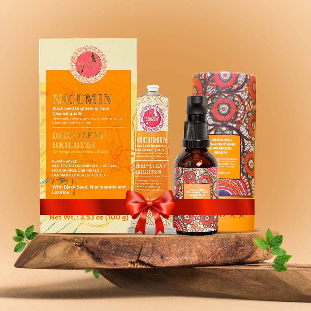 FREE GIFT: Skin Enriching and Brightening Duo - Full-Sizes of Prinourish Skin Enriching Superfood Serum & Nicumin Black Seed Brightening Face Cleansing Jelly worth $135 AUD! - Image 2