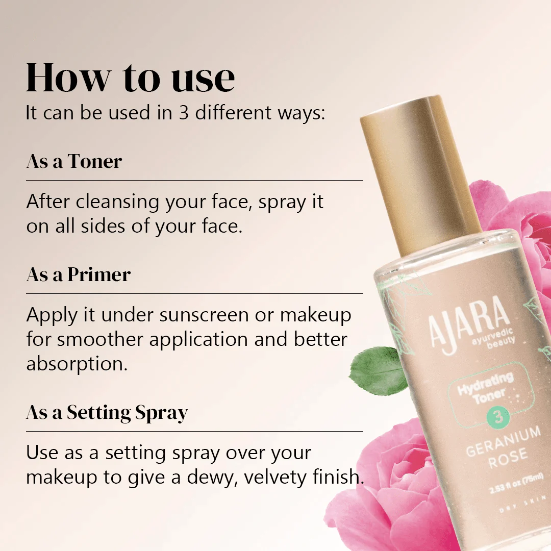 Geranium Rose Hydrating Toner - Hydrating, Moisturizing, and Cooling - Image 5