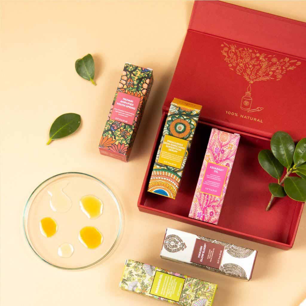 The Real Face of Beauty – 5 Ayurvedic Face Oil Minis - Image 3