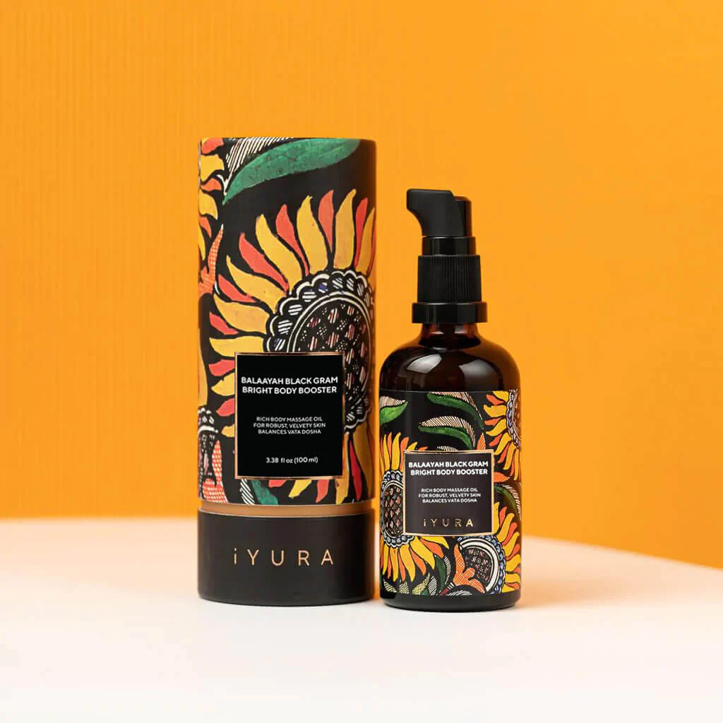 Balaayah Black Gram Bright Body Booster - With Sweet & Citrusy Aroma of Jasmine, Cardamom, Orange and Lemongrass - Image 4