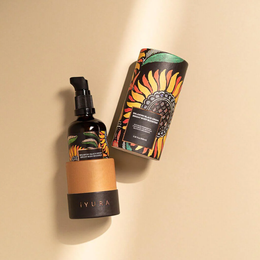 Balaayah Black Gram Bright Body Booster - With Sweet & Citrusy Aroma of Jasmine, Cardamom, Orange and Lemongrass - Image 7