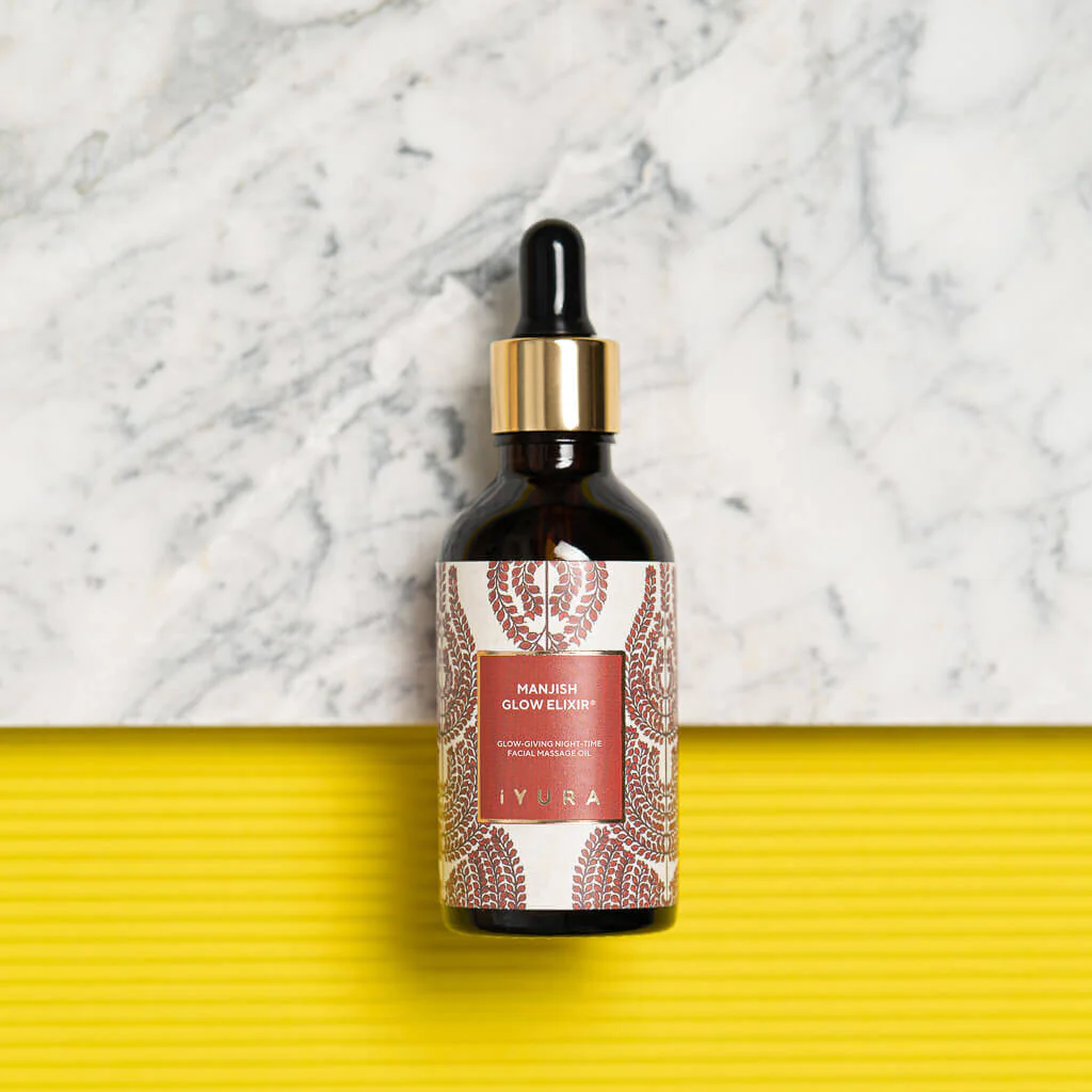 Manjish Glow Elixir - Ayurvedic Night-Time Face Oil - Natural Moisturizer for Healthy Skin - Image 8
