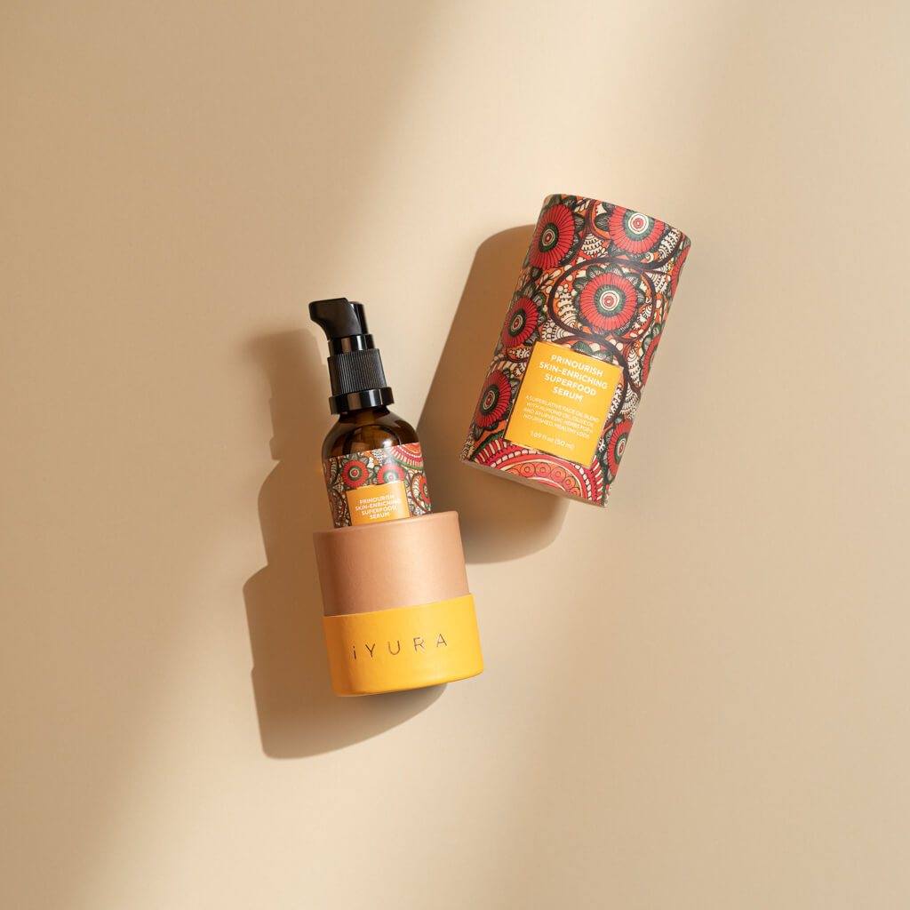 Prinourish Skin-Enriching Superfood Serum - With Almond Oil, Olive Oil, Turmeric, Mango and More Ayurvedic Herbs - Image 7