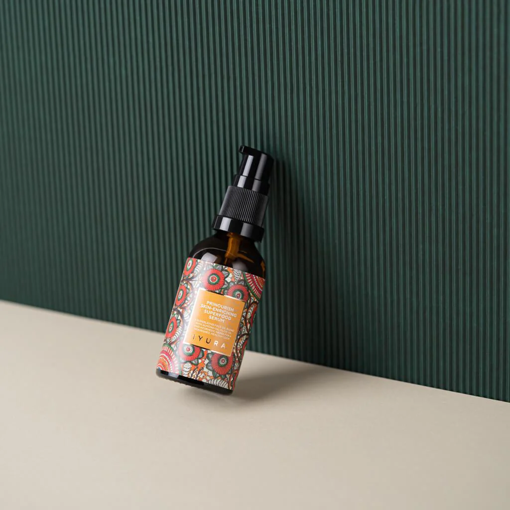 Prinourish Skin-Enriching Superfood Serum - With Almond Oil, Olive Oil, Turmeric, Mango and More Ayurvedic Herbs - Image 8