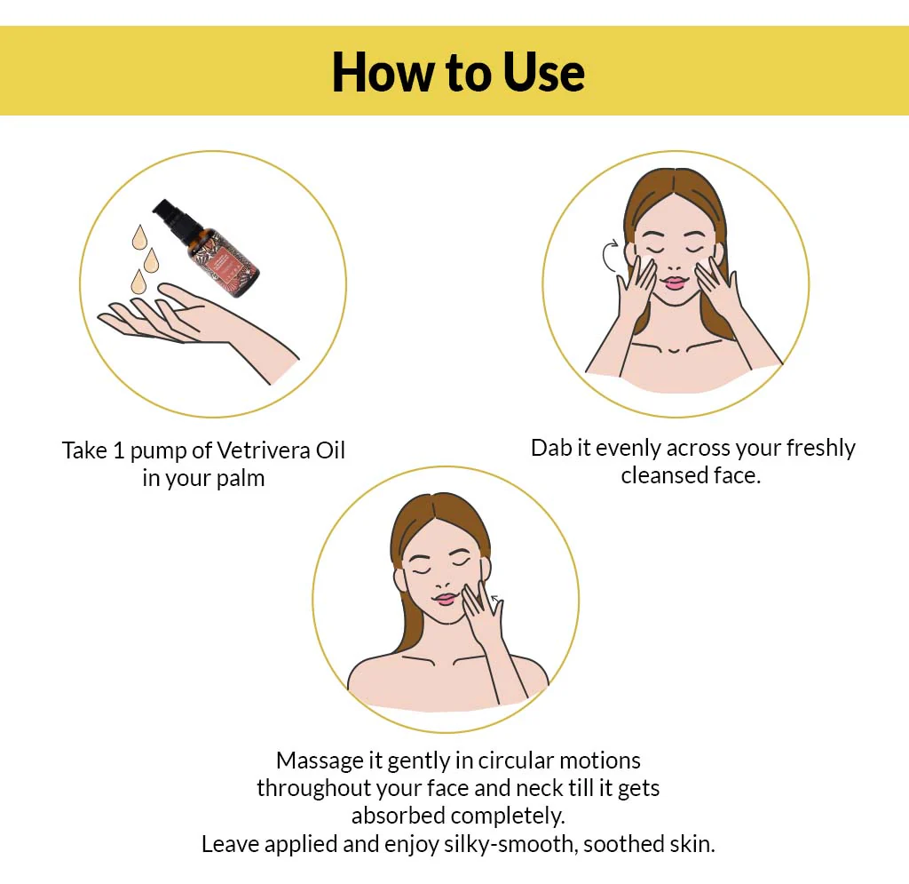 Vetrivera Plush and Pure Skin Enhancer - Best Face Oil for Sensitive, Delicate, Dry Skin - Soothes and Softens Skin - Image 5