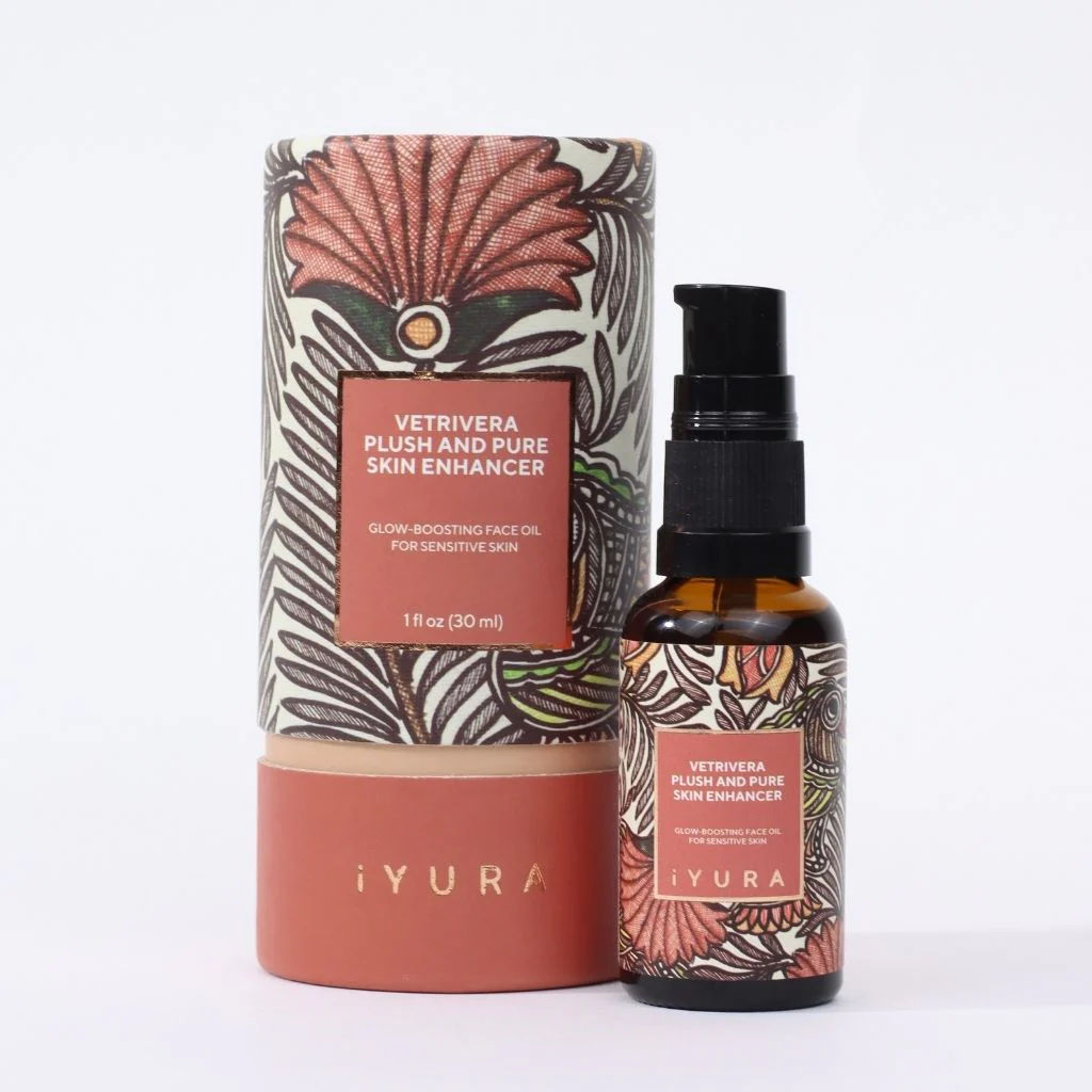 Vetrivera Plush and Pure Skin Enhancer - Best Face Oil for Sensitive, Delicate, Dry Skin - Soothes and Softens Skin - Image 6