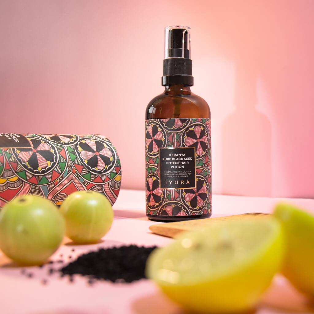 Keranya - Ayurveda’s Secret to Long, Lush, Voluminous Hair - With Black Seed, Amla, Bhringraj, and more - Image 12