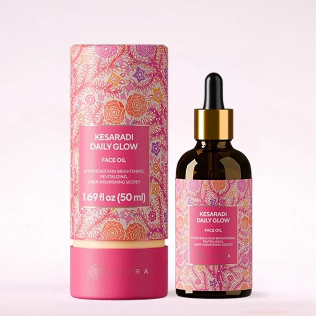 Kesaradi Face Oil - For Dry, Sensitive Skin - Ayurveda’s Brightening, Revitalizing, Uber-Nourishing Secret - To Get a Luminous Complexion - Image 10