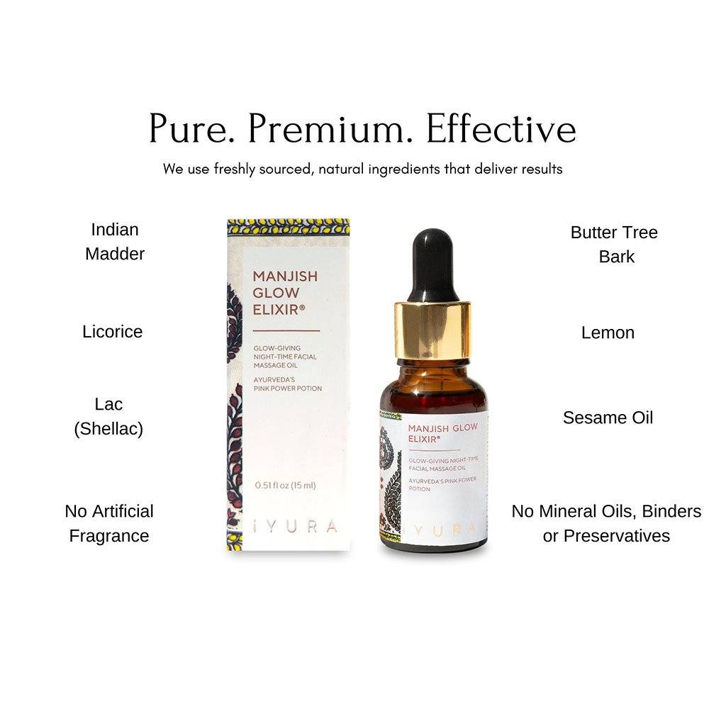 Manjish Glow Elixir - 15 ml - Image 2