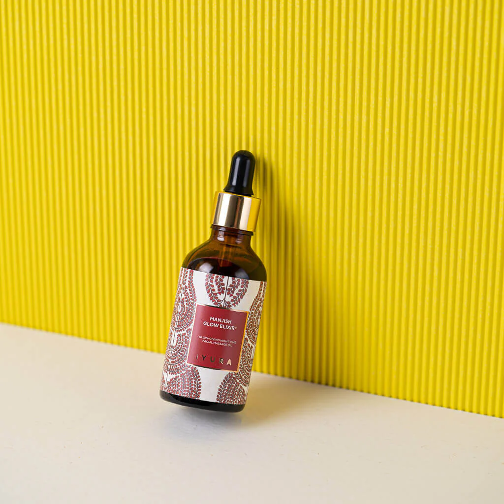 Manjish Glow Elixir - iYURA's Night Face Oil - To Get Natural, Long-Lasting Glow - Image 5