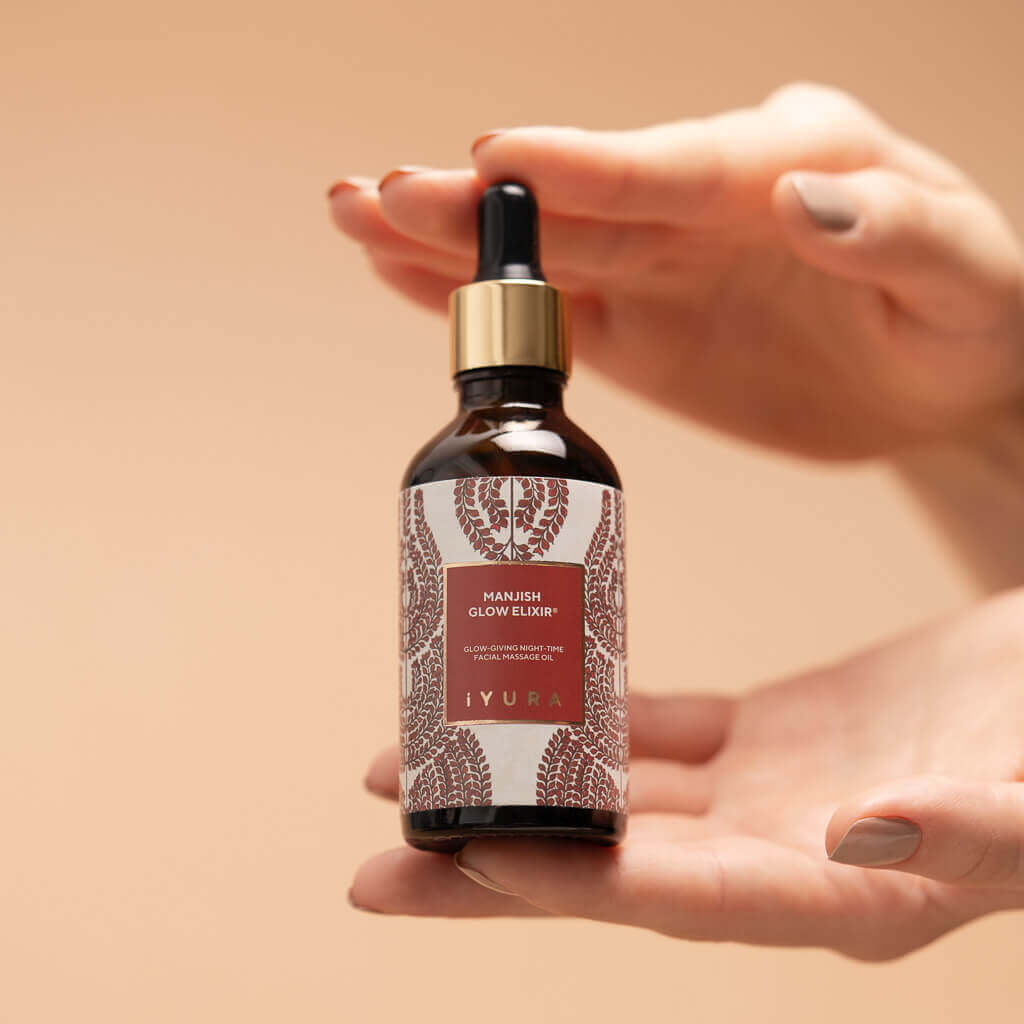 Manjish Glow Night Time Elixir - iYURA - An Ayurvedic Marvel for Even-Toning Mature, Aging Skin - Image 11