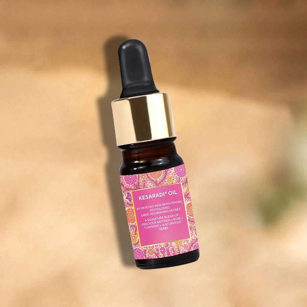 Mini Kesaradi Daily Glow - Face Oil to Deeply Moisturize Mature Skin + Give a Dewy Glow