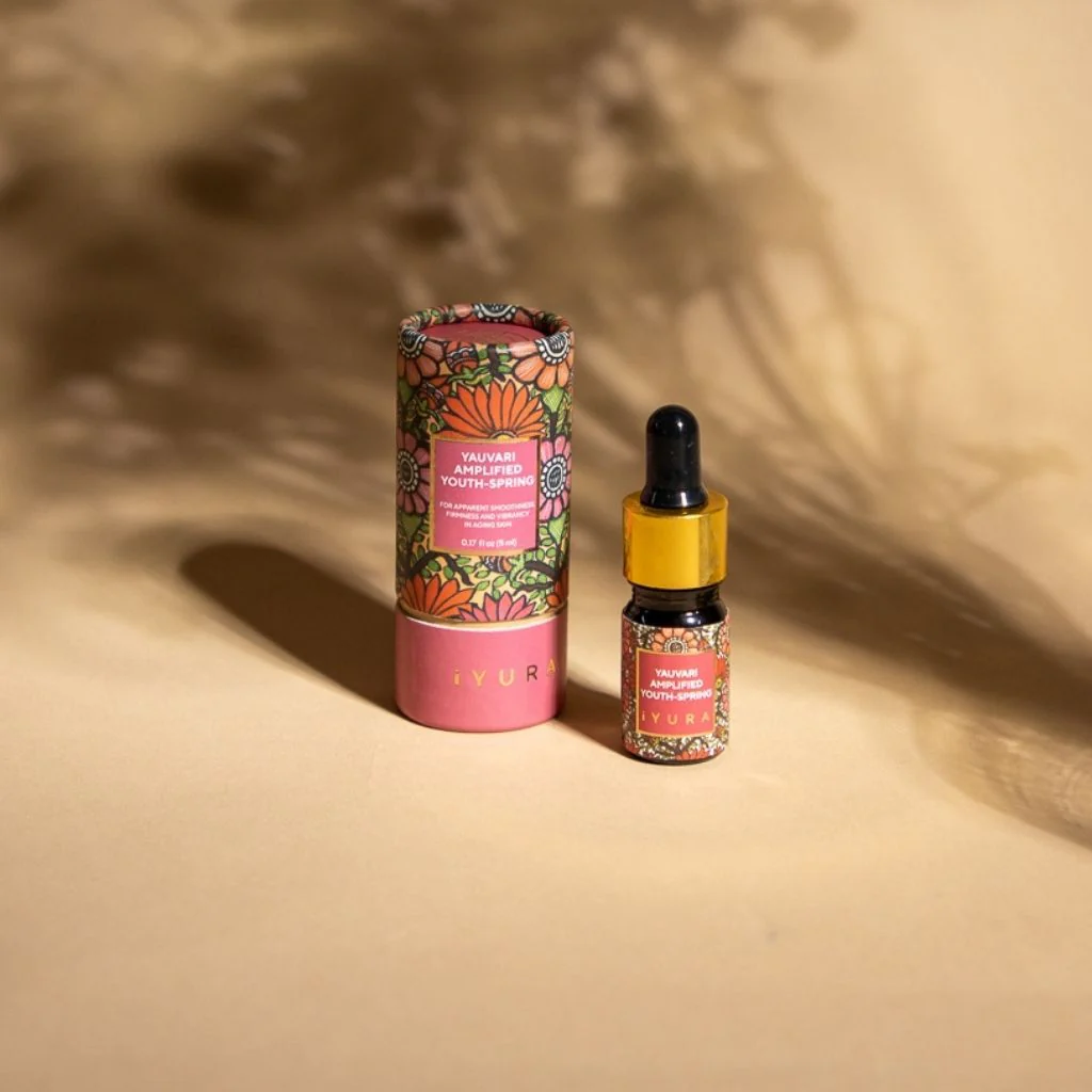 Mini Yauvari Amplified Youth Spring - Ayurvedic Face Oil - For Dry Skin, Aging, Mature Skin